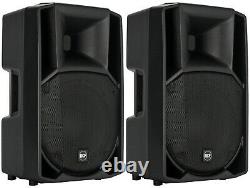 2x Rcf Art712-a Mk4 Active 2way Professional 12 Powered Speaker 1400w Amplifié