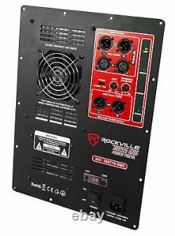 600 Watt Rms Pro Audio Powered Subwoofer Amplificateur Module Panel Xlr In/out