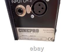 AMPLIFICATEUR DE PUISSANCE CINEPRO PROFESSIONAL 1k2 CIN1 K2 Test de puissance