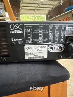 AMPLIFICATEUR DE PUISSANCE STEREO PROFESSIONNEL QSC PLX1602 500 WATTS PAR CANAL