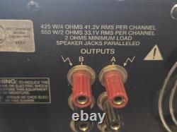 AMPLIFICATEUR STÉRÉO À DEUX CANAUX PEAVEY PV-8.5C PUISSANCE 2X550 WATT SYSTÈME SON PRO