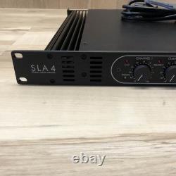 ART SLA-4 Amplificateur de puissance professionnel 4x140 W pour studio, amplificateur linéaire de puissance
