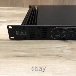 ART SLA-4 Amplificateur de puissance professionnel 4x140 W pour studio, amplificateur linéaire de puissance