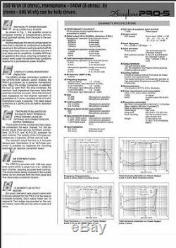 Accuphase Puissance Pro-5 Amplificateur Livraison Gratuite