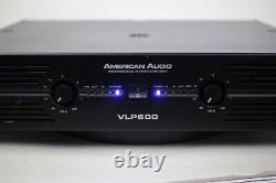 American Audio Vlp-600 Professional 600w Rms Amplificateur De Puissance Tested Nice