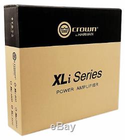 Ampli Professionnel XLI 3500 De Crown Pro Xli3500 2700w Pour Amplificateur De Puissance À 2 Canaux