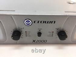 Amplificateur Audio Professionnel Crown X2000