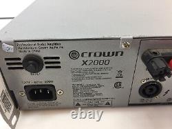 Amplificateur Audio Professionnel Crown X2000