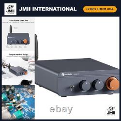 Amplificateur Bluetooth 5.0 2 x 300 W, mini récepteur stéréo de classe D pour enceintes passives