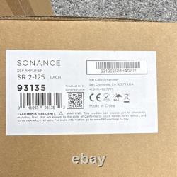 Amplificateur DSP Sonance SR 2-125 Modèle 93135 Équipement audio professionnel