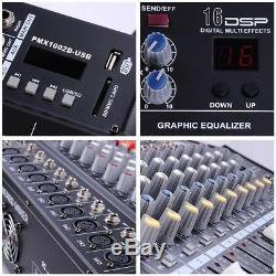 Amplificateur De Mixage Amplifié Professionnel 16dsp