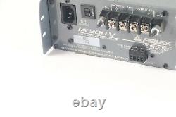 Amplificateur De Puissance Audio Pro De Peavey Ia 200 V Avec Carte Aci-485v- Juste Condition
