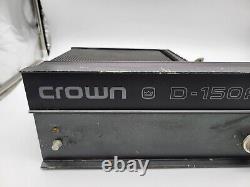 Amplificateur De Puissance Professionnel 2 Canaux Crown D-150a Series Ii, Pas De Réparation Power