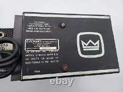 Amplificateur De Puissance Professionnel 2 Canaux Crown D-150a Series Ii, Pas De Réparation Power