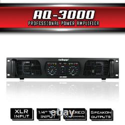 Amplificateur De Puissance Professionnel Audiopipe (aq-3000)