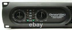 Amplificateur De Puissance Professionnel Classe D 3000w Christie Vive Audio Cda3