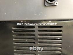 Amplificateur De Puissance Professionnel Crest Audio 8001 Avec Boîtier Rack Mount Road