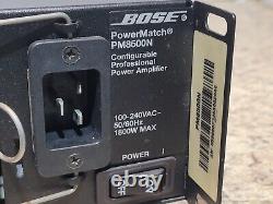 Amplificateur De Puissance Professionnel Pm8500n Bose Powermatch Pour Pièces Seulement