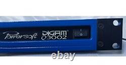 Amplificateur De Puissance Professionnel Powersoft Digam Q3002 4 Canaux (vgc)