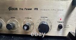 Amplificateur De Puissance Professionnel Vintage Fanon Pro Power 120