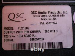 Amplificateur De Puissance Qsc Audio Pro 1600 Watt Plx1602