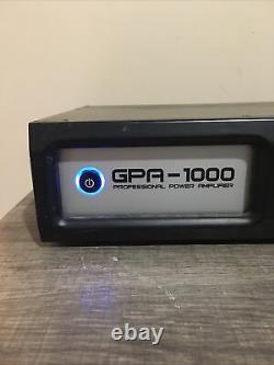 Amplificateur Gpa-1000 2-ch Power Dj Gemini Pro