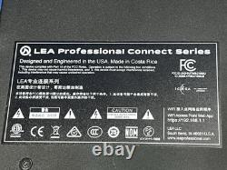 Amplificateur LEA Pro CONNECT 88 Series Smart AMP 8 canaux 80 Watts par canal