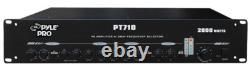 Amplificateur PA Pyle PT710 2000 Watts 3 Entrées Montable en Rack 19 Neuf dans la Boîte