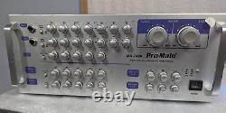 Amplificateur Pro Main MA-740A avec écho numérique, mixage stéréo et amplificateur de puissance 4 canaux