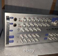 Amplificateur Pro Main MA-740A avec écho numérique, mixage stéréo et amplificateur de puissance 4 canaux