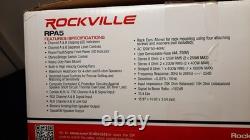Amplificateur Pro Rack Rockville 1000 Watt Rpa5 Ouvert Boîte