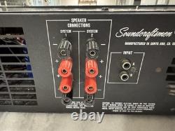 Amplificateur Soundcraftsmen Pro Power Four, puissance de 200 W sous 8 ohms, 450 W sous 2 ohms, testé