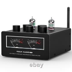 Amplificateur Tubes T6PRO HIFI TPA3255 Bluetooth 5.1 Amplificateur Audio Stéréo 300W avec VU Mètre