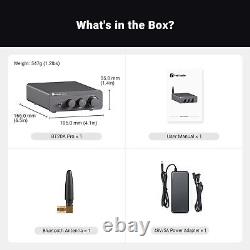 Amplificateur audio Fosi BT20A Pro Bluetooth pour stéréo HiFi à domicile Classe D 48V/32V