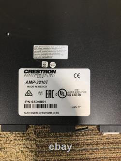 Amplificateur audio professionnel Crestron Amp-3210t 3 canaux