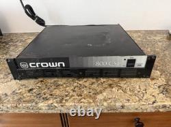 Amplificateur audio professionnel Crown 800 CSL