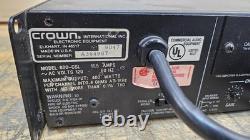 Amplificateur audio professionnel Crown 800 CSL