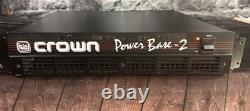 Amplificateur audio professionnel Crown Power Base 2 PB2 400 Watts