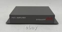 Amplificateur audio professionnel compact Stewart CVA16-1-CV à canal unique 16W avec PoE+ et Dante