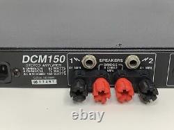 Amplificateur audio stéréo professionnel Carvin DCM150 de 150 Watts TESTÉ FONCTIONNE