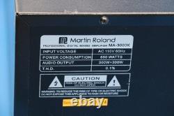 Amplificateur de Mixage Professionnel Martin Roland MA3000K S'allume - En l'état