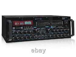 Amplificateur de mixage de microphone Technical Pro MM2000BT avec USB/SD Card/Enregistrement & Bluetooth