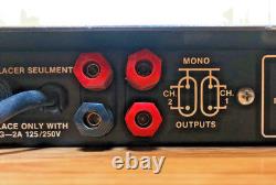 Amplificateur de puissance 2 canaux Crown D-75 120V Pro Audio Studio Amp Hi-Fi Audiophile