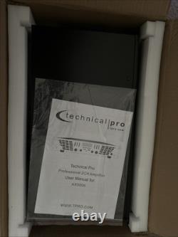 Amplificateur de puissance 2 canaux Technique Pro