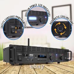 Amplificateur de puissance Bluetooth 2 canaux USA 2000W montable en rack pro A