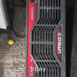 Amplificateur de puissance Crown CE2000 2 canaux Noir Rouge Pro Audio MPN CE2000