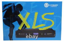 Amplificateur de puissance DJ/PA Crown Pro XLS2502 XLS 2502 2400 Watts avec DSP + Façade