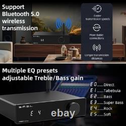 Amplificateur de puissance HiFi A50 PRO, filtre passe-haut/passe-bas, 2.1 canaux, MA120 d’Infineon