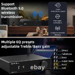 Amplificateur de puissance HiFi A50 PRO, filtre passe-haut/passe-bas 2.1 canaux, MA120 d'Infineon
