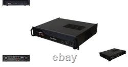 Amplificateur de puissance PA 3000W à double canal avec entrées XLR/RCA pour une lecture polyvalente